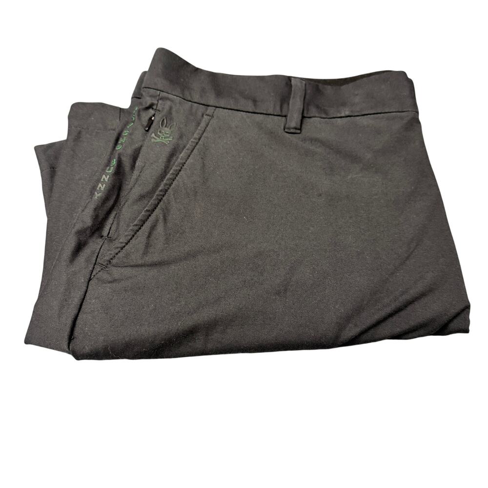 Psycho Bunny Golf Shorts Mens 36 (38x8.5 ACTUAL) Black Gable Sport Short
